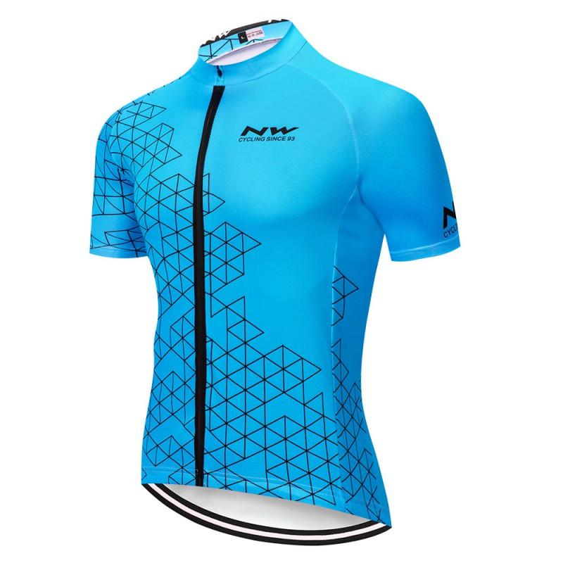 Men Women Cycling Jersey Short Sleeve Breathable Quick Dry Bike Shirt Sport Apparel