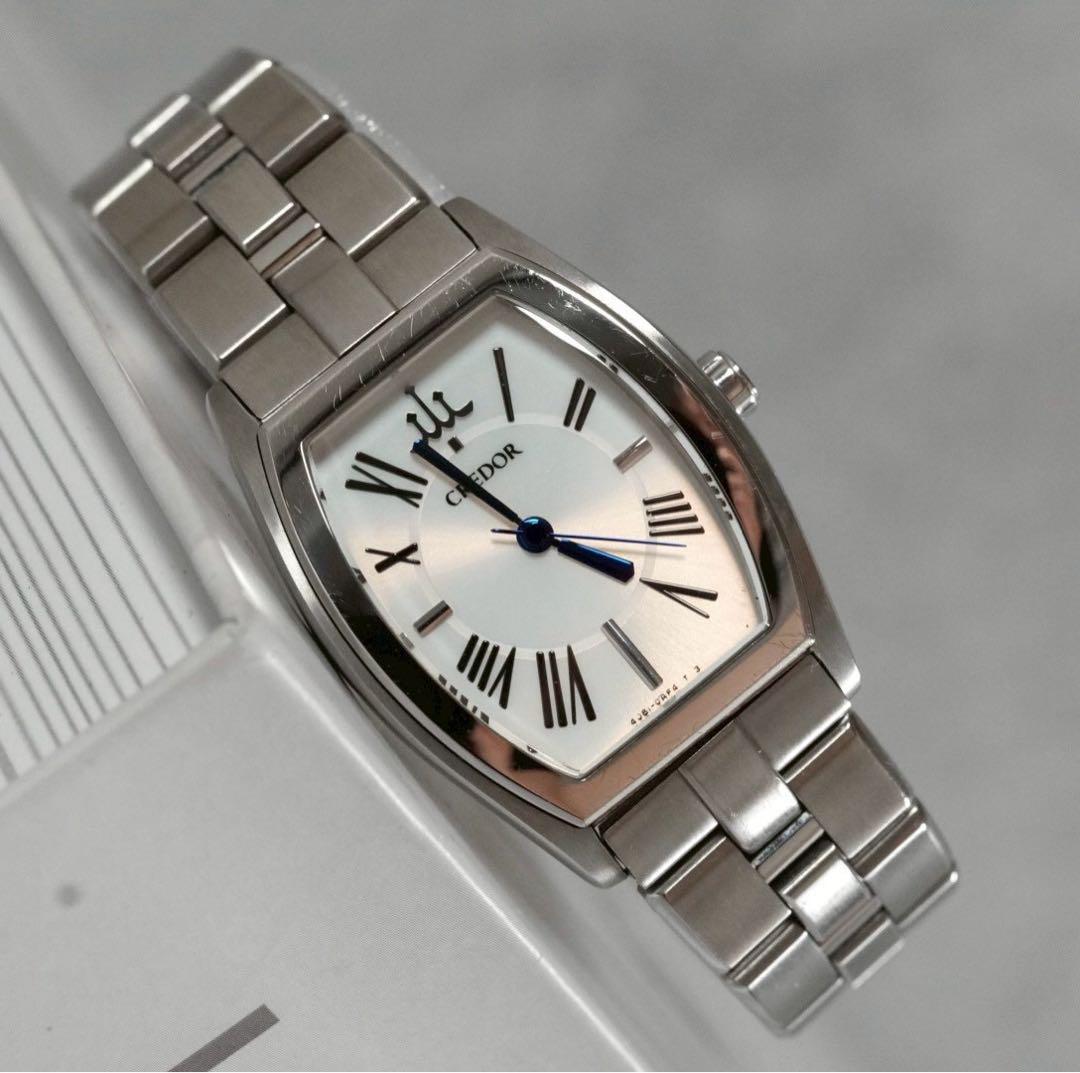 

[USED] SEIKO Credor 4J81-0AE0 Women s Quartz Watch, Working, 3 Hands
