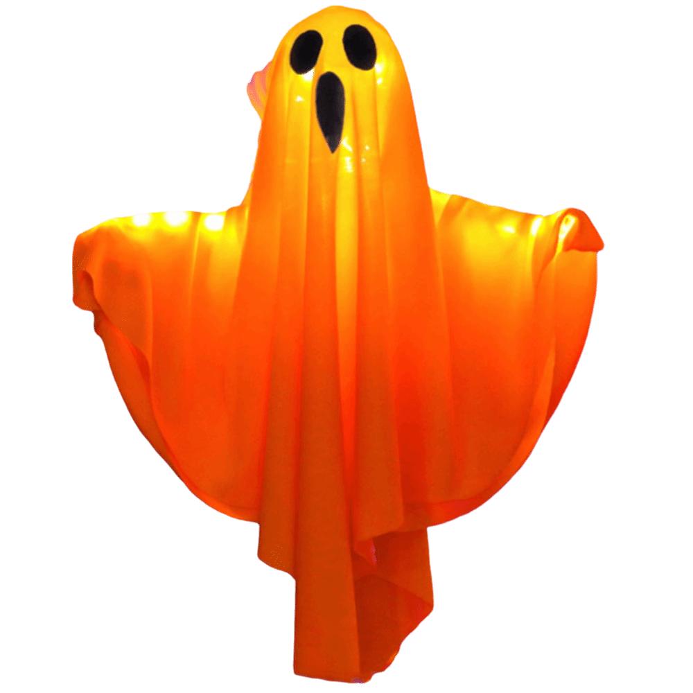 Floating LED Specter Flashing Halloween Hanging Ornament Funny Specter Ceiling Hanging  Porch