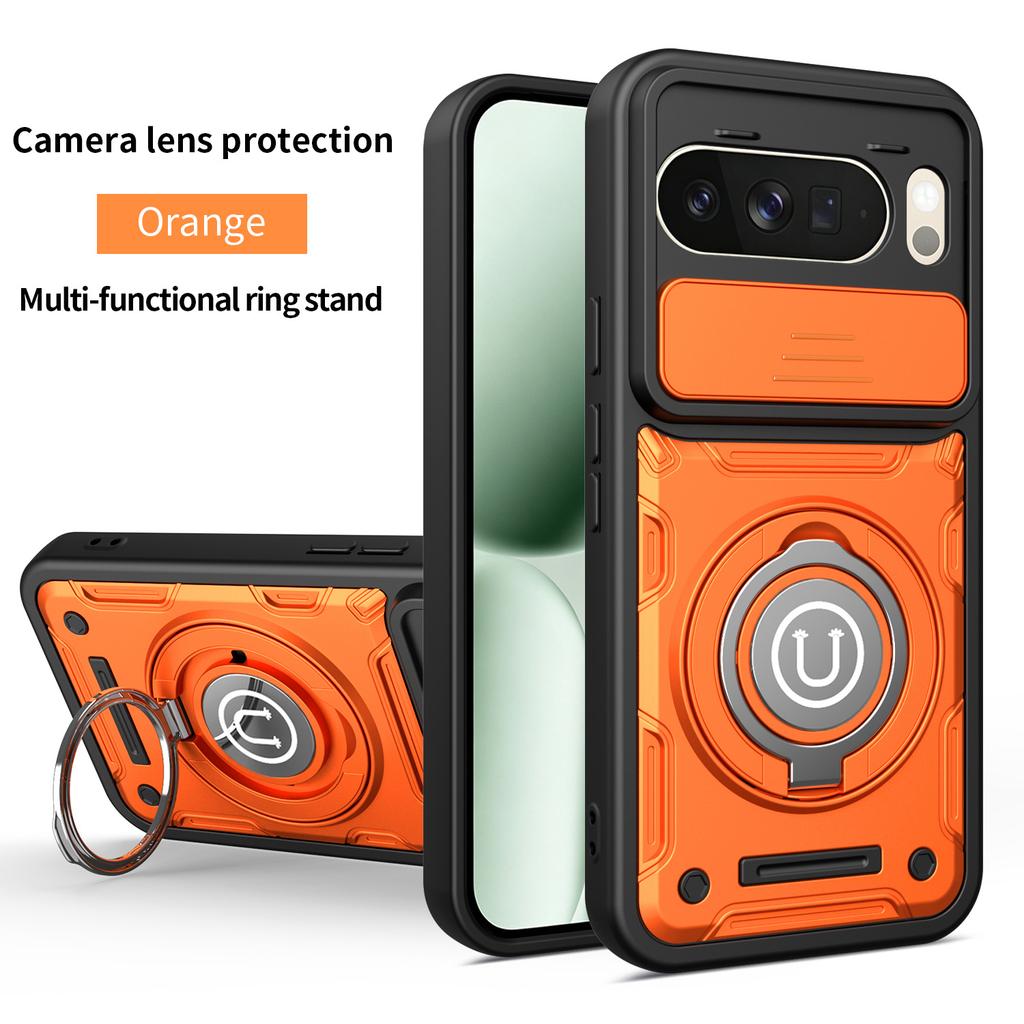 Applicable To Google Pixle10ProXL Ask the World Window Push Bracket Mobile Phone Case Pixel9Pro Anti-drop Protective Case