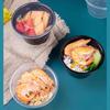 450ml Disposable Round Plastic Food Container with Lid