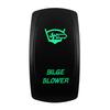 Boat Car Rocker Switch 12V/24V Waterproof Green Led SPST DPDT 20A for ARB/CARLING/NARVA/4x4 Pickup Truck JCB Machine Relays 5