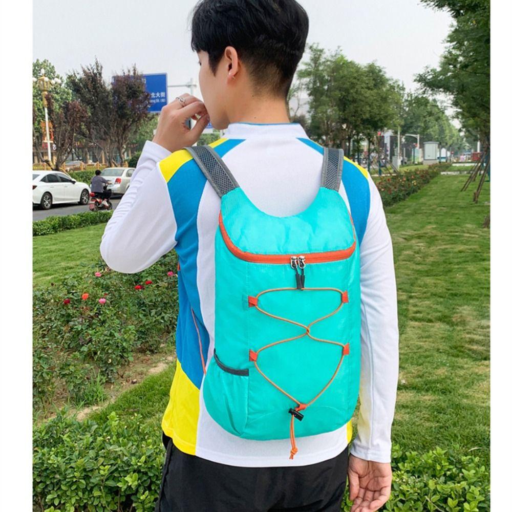 Foldable Sports Backpack Ultra Lightweight High-capacity Camping Backpack Waterproof Nylon Fabric Hiking Daypack