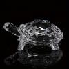 A Crystal Turtle Ornament, Mini Turtle Statue, Lucky Ornament, Suitable for Home Office Desk Decoration, Home Decoration