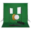 Day and Night - Day and Night Photo Studio Kit with Softbox Lights, Background and Reflector