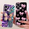 For OPPO Reno 13 Pro Case CPH2697 Fashion Butterfly Soft Silicone Fundas Protective Cover For OPPO Reno 13 Reno13 CPH2689 Bumper
