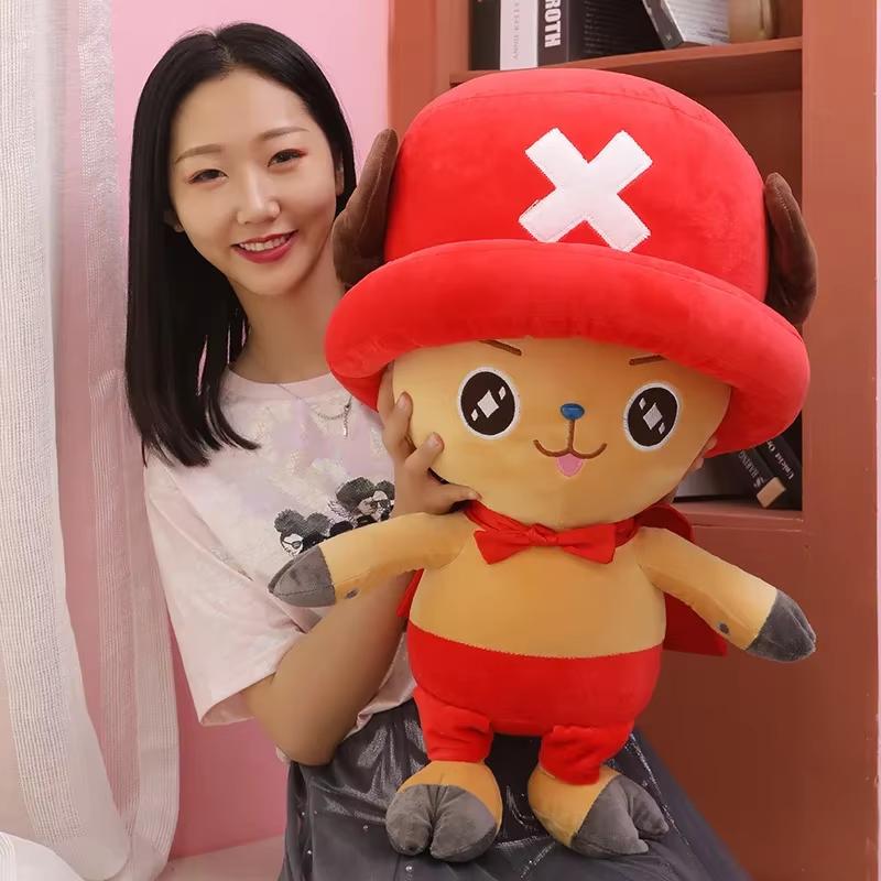 One Piece Tony Tony Chopper Anime Figure 35Cm Stuffed Plush Doll Kid'S Bedroom Decoration Xmas Gift Collectible Toy