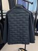 Men's Stand Collar Patchwork Down Jacket, Autumn/Winter 2025 Collection - Lightweight, Versatile, and Warm Casual Outerwear Cardigan.
