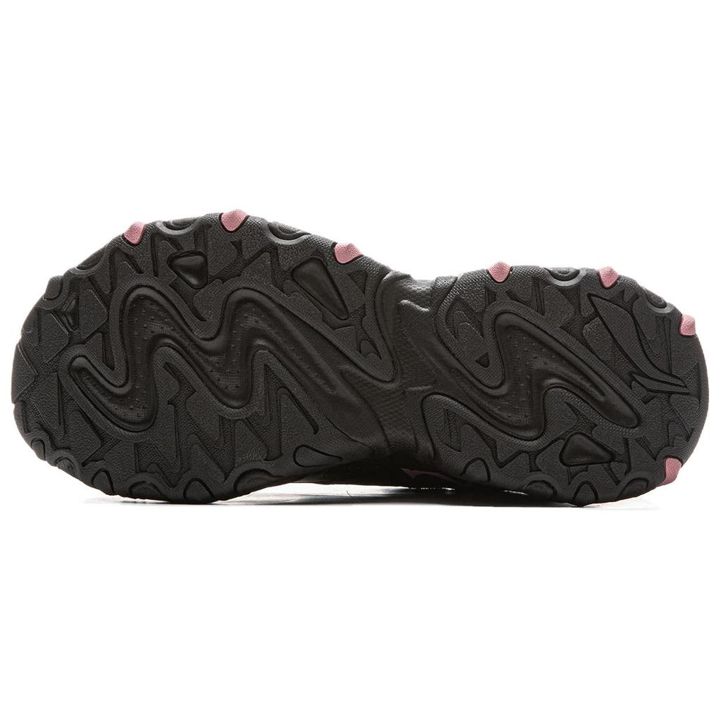 New LPL X LiNing Cat Paw Lite3 Slip Resistant, Abrasion Resistant, Lightweight Low Top Casual Shoes Women's Black Pink AGCV398-1