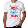 Blues Clues Christmas Blue Ugly Christmas Sweater Tshirt Basic Short Sleeve Cotton Blend Tshirt