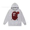 Unisex Oversized Cotton Hooded Sweatshirt With Camo Print Loose Fit Streetwear Teens Adults