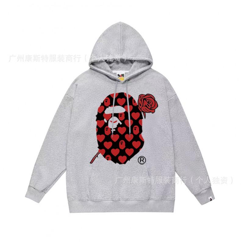 Unisex Oversized Cotton Hooded Sweatshirt With Camo Print Loose Fit Streetwear Teens Adults