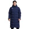 Kelme Men's Soccer Bench Coat, Long Coat for Outdoor Training (Blue, M)