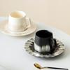 1011 New Liu Yin Coffee Cup with Saucer Office Personal Special High-end Ceramic Mug Teacup Gift Box