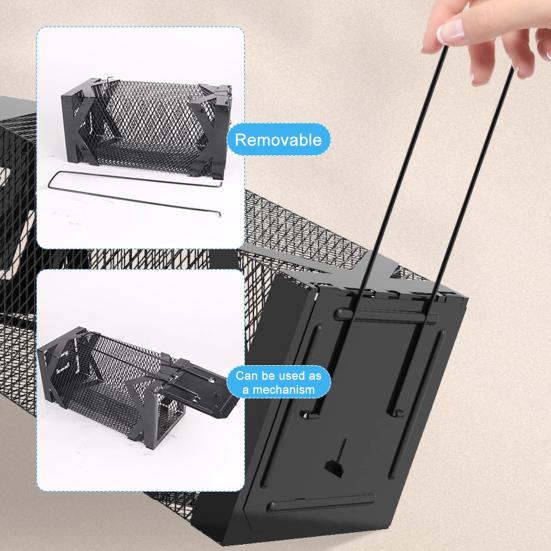 Humane Mouse Trap Easy Catch Release Rat Cage Reusable Indoor Outdoor Animal Trap for Mice Voles Hamsters Barns Warehouses