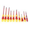 10PCS Multifunction Electrician Insulated Screwdriver Slot Cross Screwdriver Repair Tools