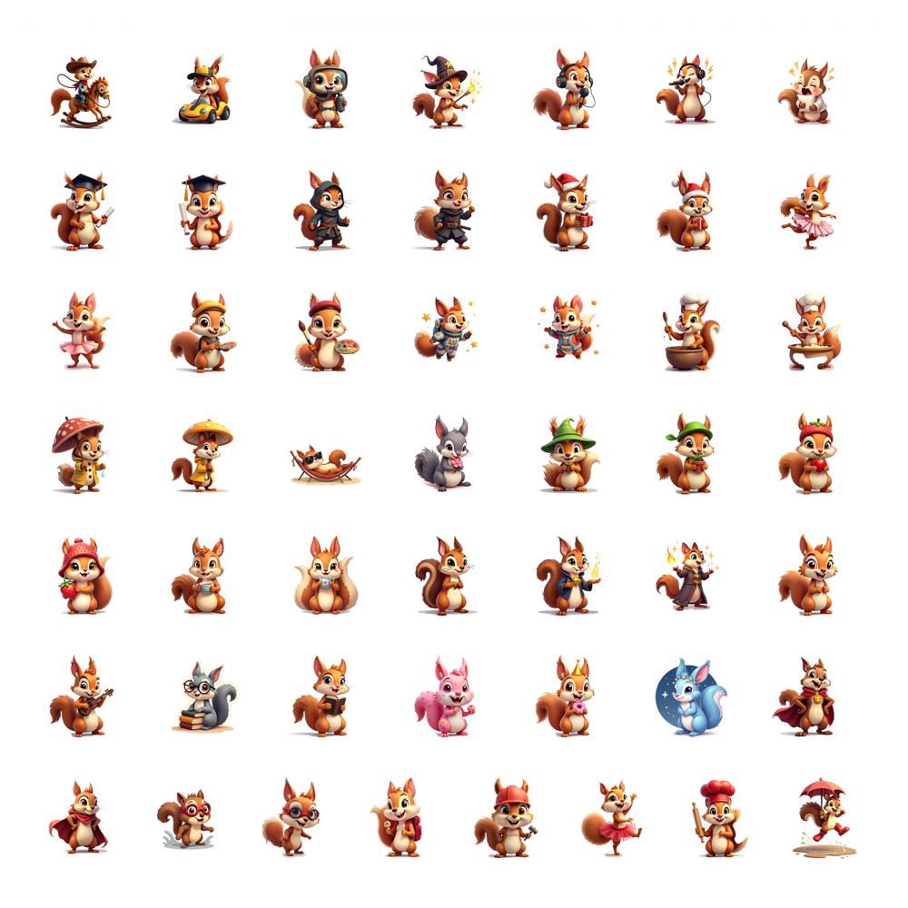

50pcs Stickers Stickers DIY Stickers For Notebook Luggage Mobile Phone Cup DIY Phone Laptop Scrapbook Bike Guitar