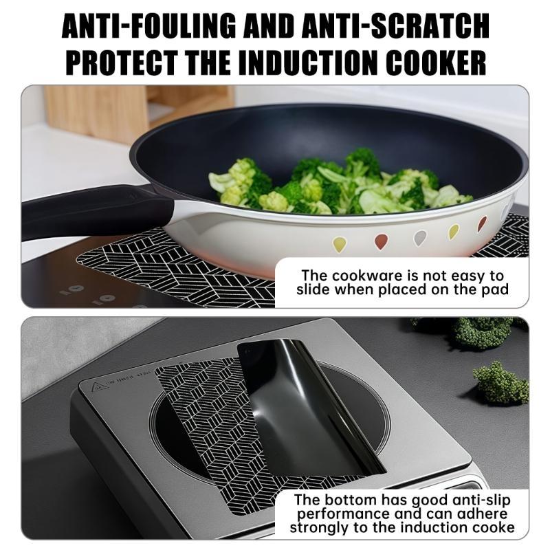 Durable Heat Resistant Induction Stove Protectors Pad Nonslip Front Placemat