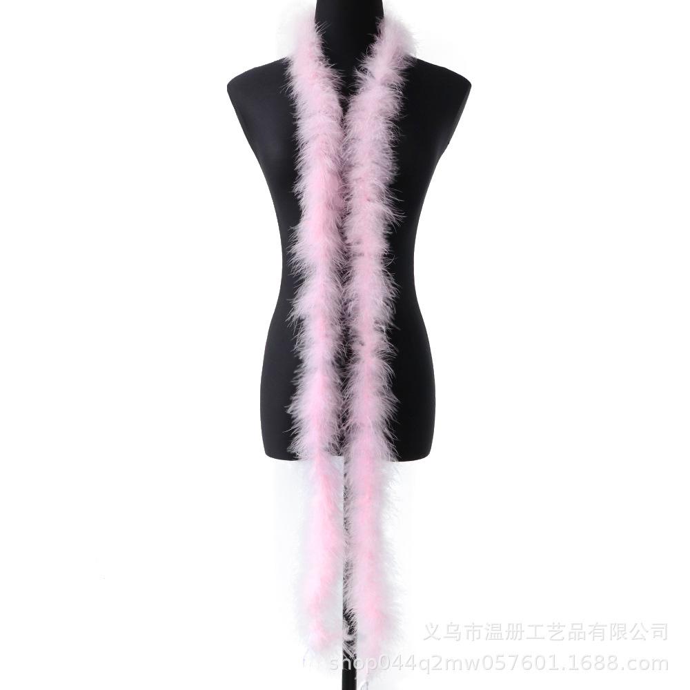 Feather 13G Full Fluff Strips Macaron Colored Turkey Fur Clothing Accessories Diy Fluff Strips