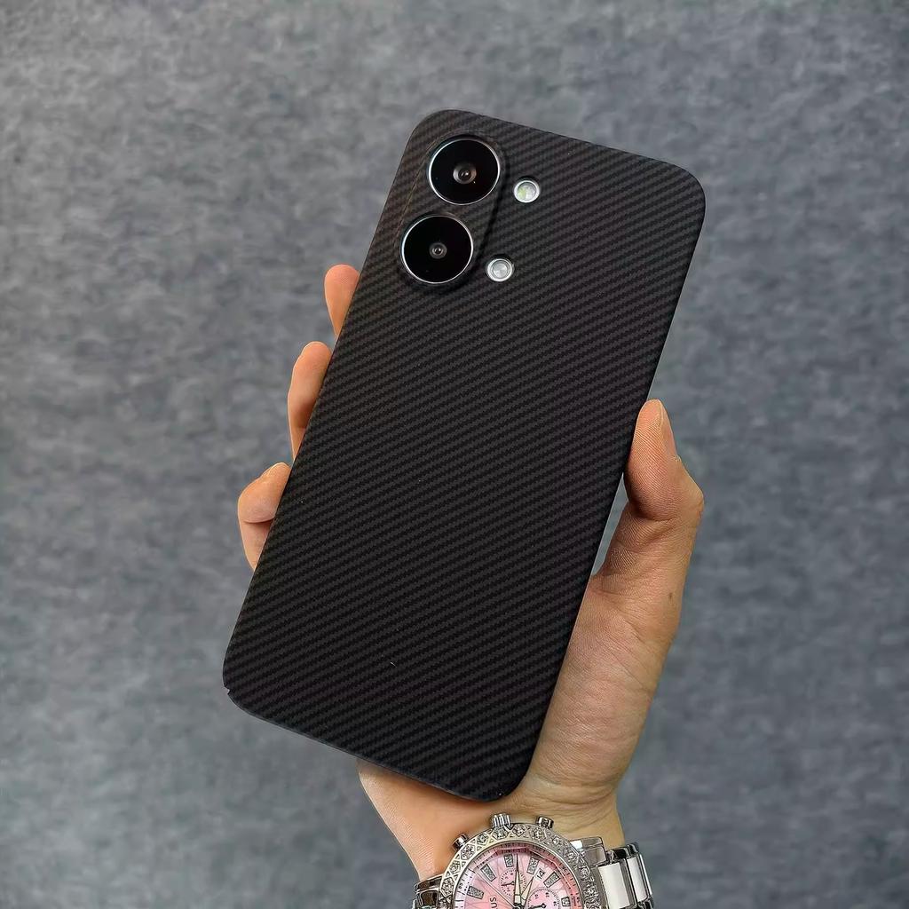 Etui na POCO X8 Pro Max Nowe Matowe Twarde Luksusowa Tekstura Włókna Węglowego Antypoślizgowe Odporne na Upadek Osłona Tylna do POCO X8 Pro