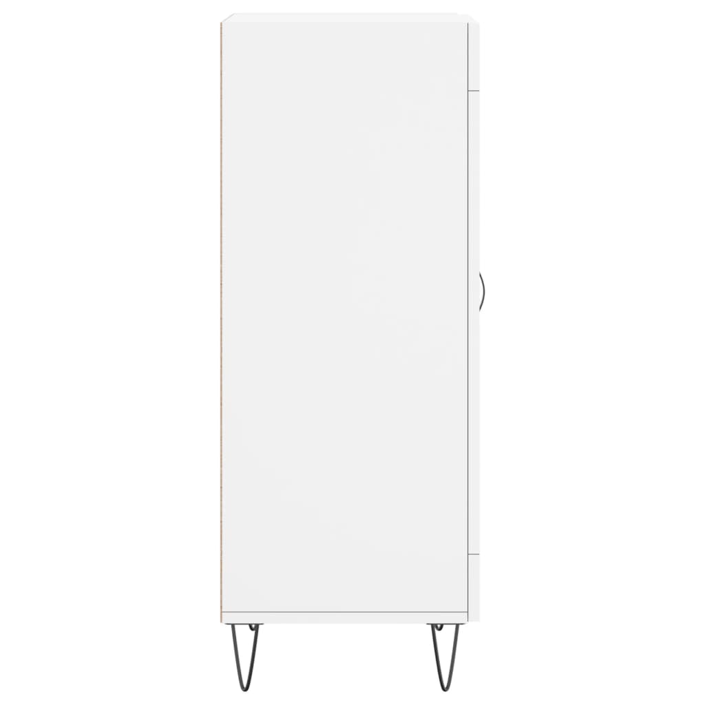 Sideboard White 34.5 x 34 x 90 cm Particleboard