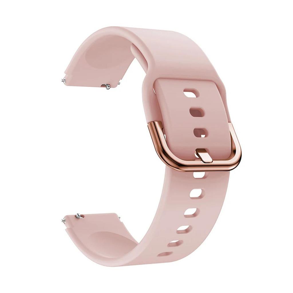 For Amazfit Active Silicone Sports Watch Strap with Colorful Buckle Max Smart Watch Band Replacement Accessory