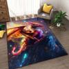 1PC Colorful dragon on mountain Print Carpet Rug for Living Room Bedroom Sofa Doormat Home Decor Non-slip Floor Mat