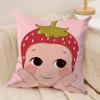 Cartoon Hot SSonnies Cushion Cover Soft Plush Sofa Cushion CoverDoubleSided Printed Decorative Pillow CaseWarm Home Gift