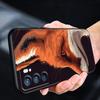 Etui na telefon Czerwony Lis Do Oppo A17 A31 A54 A57 A78 A79 A98 Find X5 X6 Reno 6 7 8 10 11 12 13 F Pro 5G Miękki Pokrowiec TPU Fundas Capas