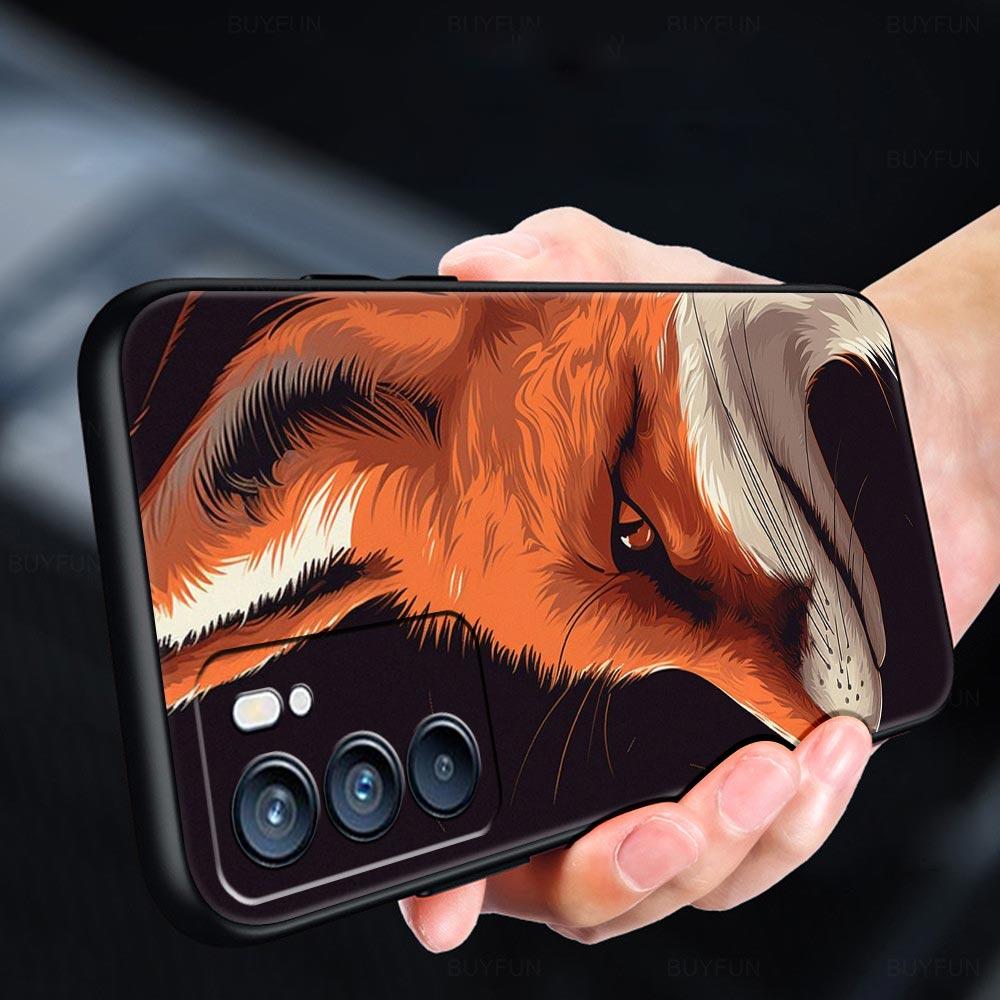 Etui na telefon Czerwony Lis Do Oppo A17 A31 A54 A57 A78 A79 A98 Find X5 X6 Reno 6 7 8 10 11 12 13 F Pro 5G Miękki Pokrowiec TPU Fundas Capas