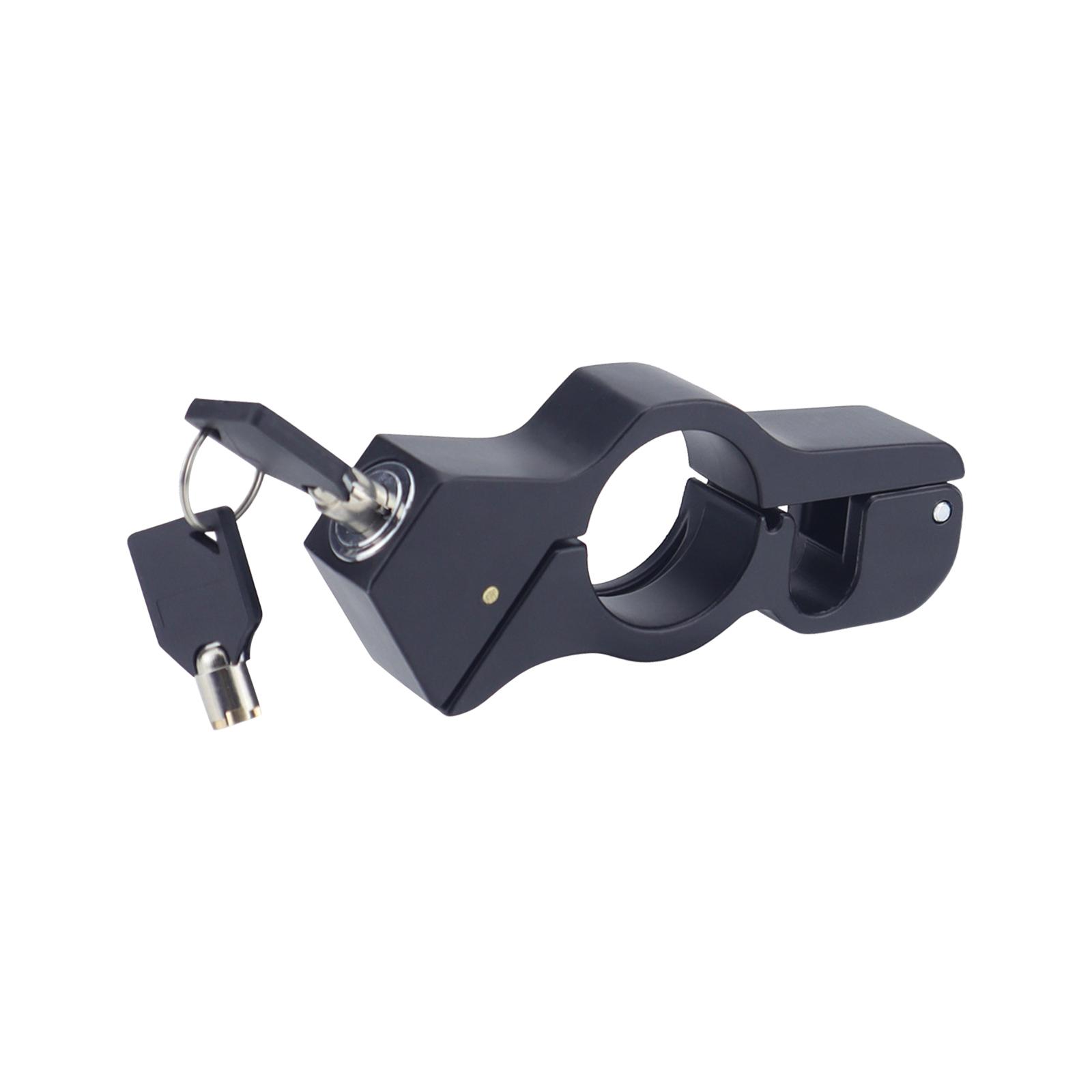 

Универсальный замок для мотоцикла, замок дроссельной заслонки для мопедов, мотоциклов, мотоциклов для мотокросса чёрный