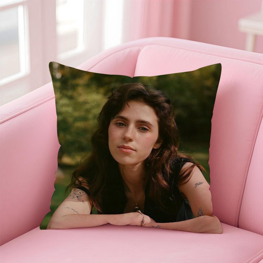 Singer C-ClairoS Charm Cushion Cover Home & Car Multi-Scene Pillow Cover - Reversible, Soft & Durable for Daily Use
