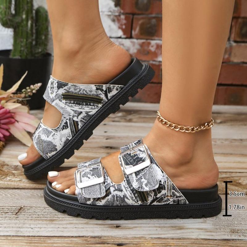 Fashion Ladies Brand Design Comfort Beach Flip Flop Shoes Classic Buckle Strap Birken Slippers Woman Soft Cork Footbed Sandals