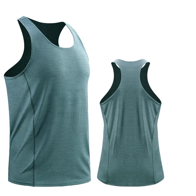 Male Running Vest Sleeveless Jacket Compression Shirt Quick Drying Sports Singlet Fitness Gym Training Tank Tops M L XL XXL 3XL 4XL
