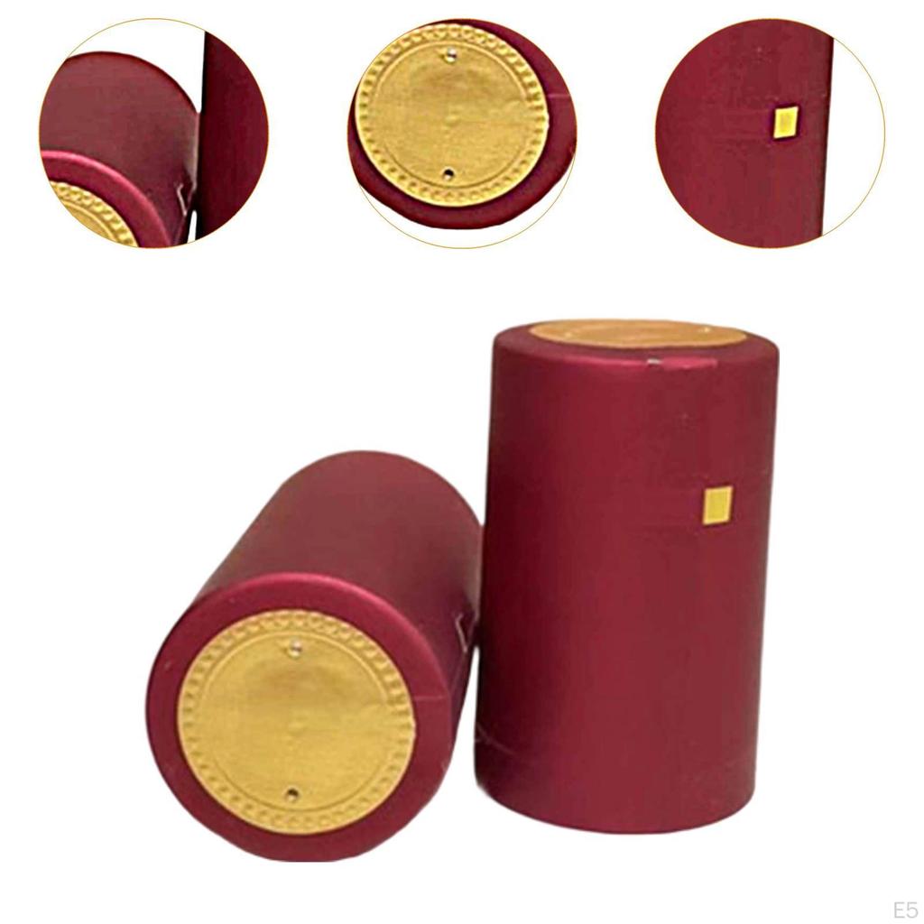100 Bottle , Protector Sleeves, DIY Accessories, Shrink Wraps for Crafting