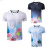 Unisex Badminton Shirt Quick Dry Sport T-Shirt Training Competition Lightweight Athletic Wear