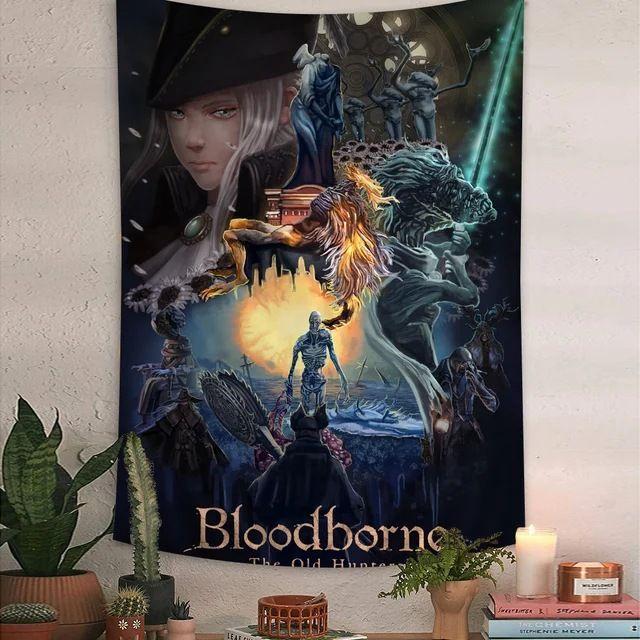 Tapestry Dark Fantasy Castles 75x100