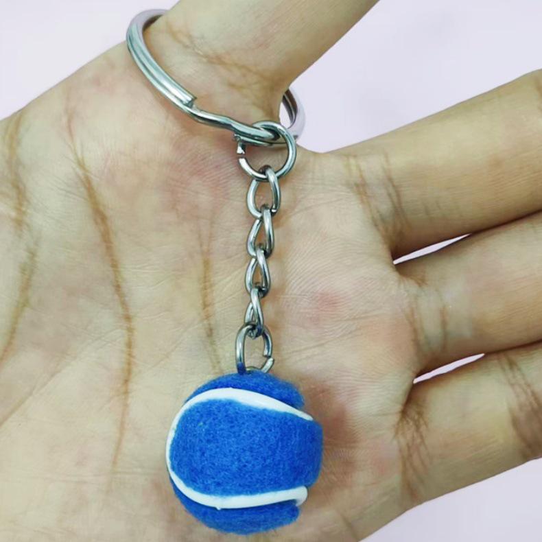 3.8cm Tennis Keychain Charms: Sports Gifts & Accessories