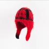 Cappello Morbido visone lavorato a maglia Cappelli invernali Cappello con paraorecchie Cappello Russo Berretti invernali Cappello con cappuccio in pelliccia di lana Cappelli bomber da donna Berretti caldi