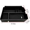 Center Console Organizer Fit For VW Atlas And Cross Sport 2018      Interior Storage Box Accessories (Not Fit For 2024) (Console Organizer)