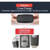 2pcs Key Fob Cover Case Key Chain 7 Buttons Smart Carbon -Carbon Fiber Black