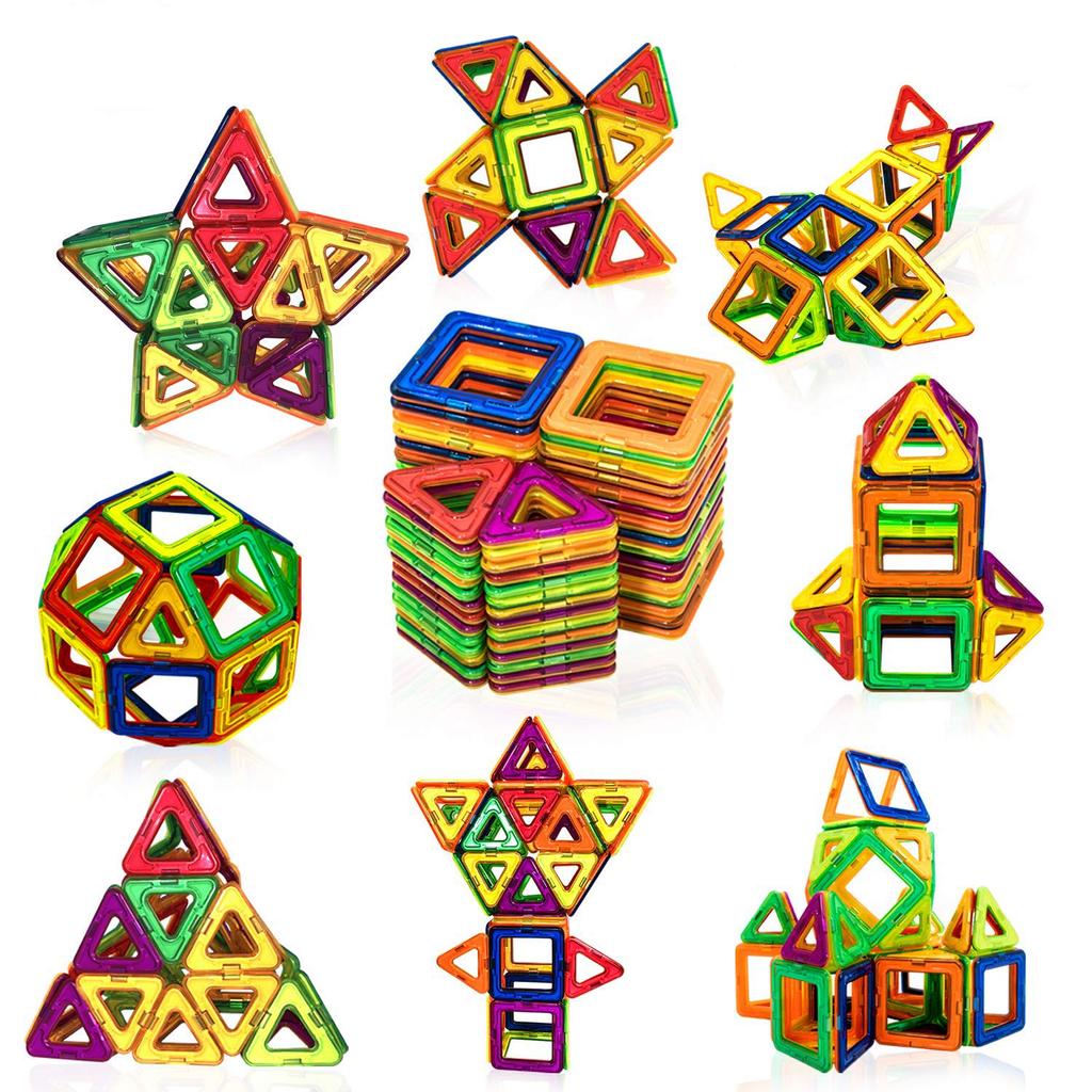 Rui Yue Magnetic Magnetic 70PCS Squares X 35 Triangles X 35 Magnetic Building Magnetic 3D Ages 6 and Building DIY Mama Blocks, Toys, Pieces, Pieces,