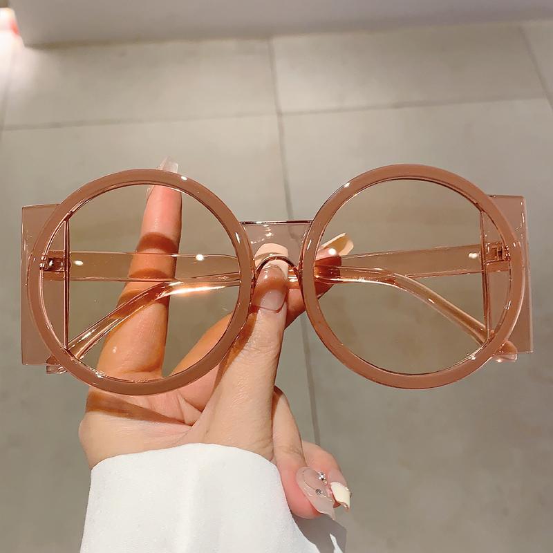 Fashion Irregular Gradient Shades Women Ins Brand Design Sunglasses Multi Color Decor Outdoor Sun Glasses for Ladies