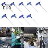 Alloy Steel Tool T-Handle Hex Wrench, Professional Ergonomic Grip Metric Extended Shaft Furniture Assembly Wrench for Auto Bike Repair & Mechanics