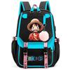 Anime One Piece High Quality Female Backpack Waterproof Knapsack with Ligh Tweight Book Bag for Kid Gifts Men Women Travel Bag Leisure Bag Rucksack