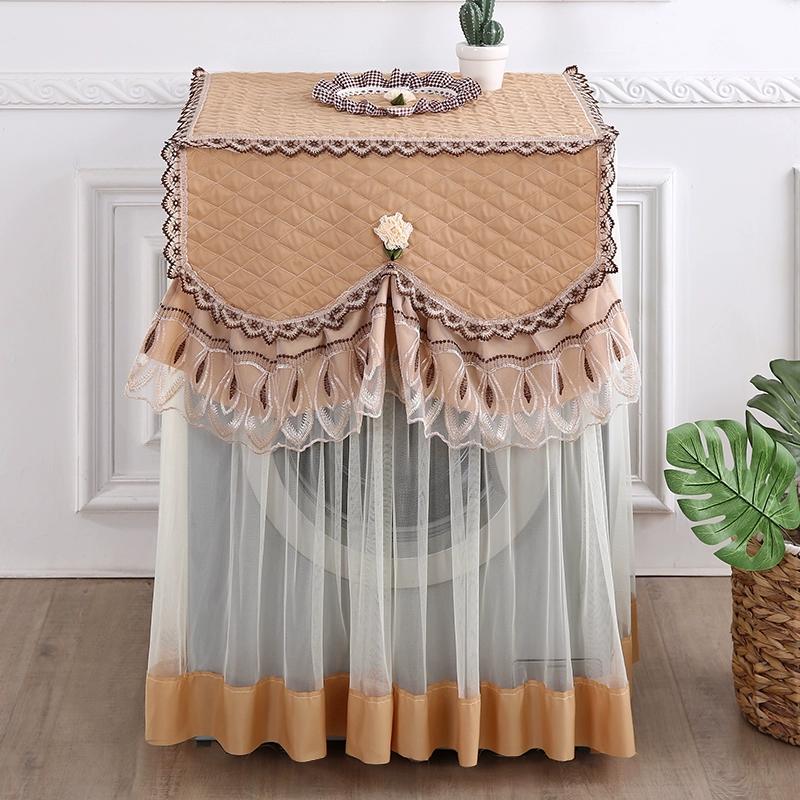 Washing Machine Cover Sunscreen Cover Front Opening Full-automatic Universal Sunscreen Roller Dust Cover Cloth