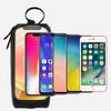 West Biking 7,0 Zoll Fahrrad-Telefon-Touchscreen-Tasche, reflektierende Oberrohrtasche aus Eva-Hartschale, wasserabweisende Vorderrahmentaschen