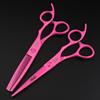 6.0 Inch Pink, Wall, Personality, Hair Scissors, Hair Scissors, Flat Scissors, Tooth Scissors, Thin Scissors 05-7