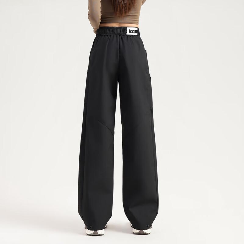 Izzue Unisex Loose Wide-Leg Cargo Pants