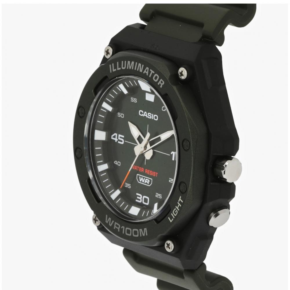 Casio MW-620H-1AV – Orologio Uomo Al Quarzo, Cinturino In Resina, Cassa 46mm, Retroilluminazione LED, 100m Water Resistant
